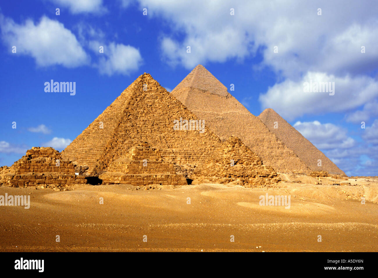 Pyramids of Giza, Egypt [SPEA5DY6N]