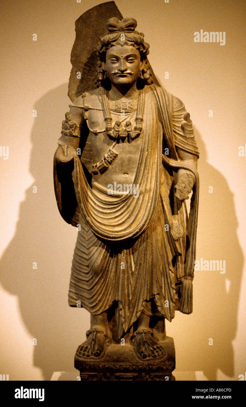 Bodhisattva Gandhara Pakistan late  2nd century [SPEA86CPD]
