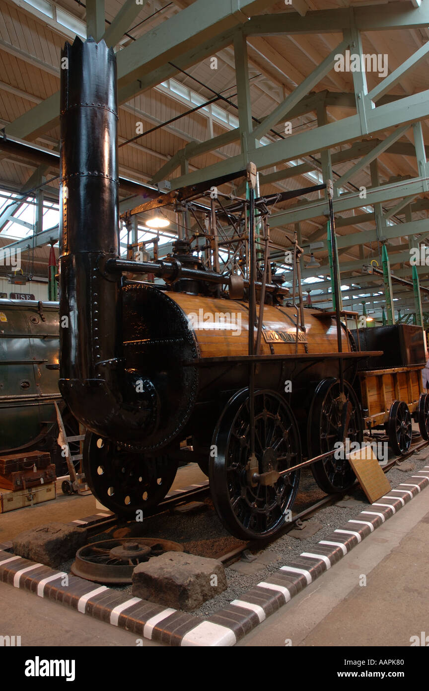 Locomotion No 1 at Darlington railway museum [SPEAAPK80]