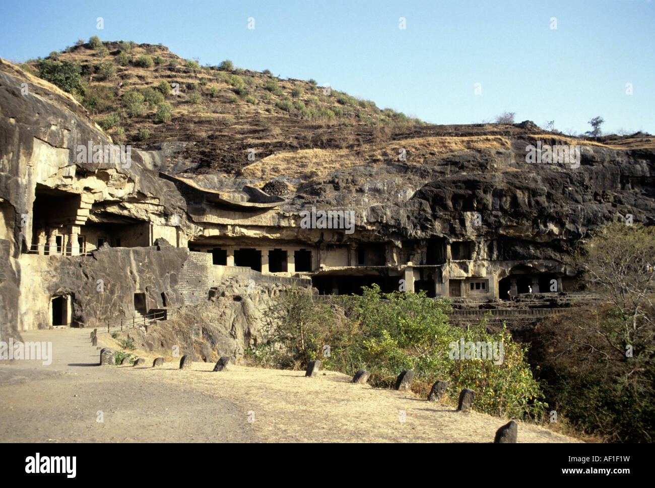 The Ellora Caves Maharashta Aurangabad North India [SPEAF1F1W]
