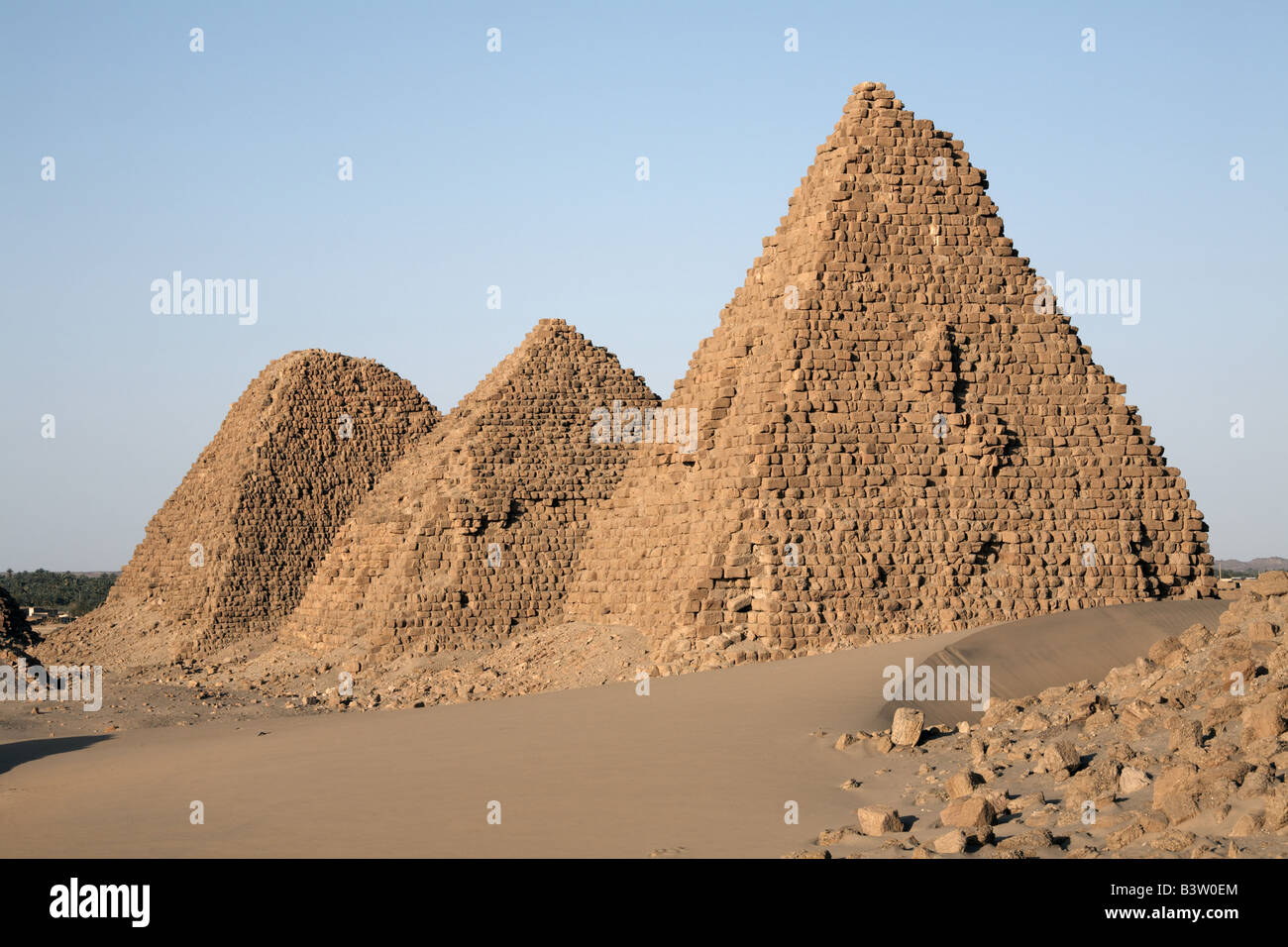 Royal cemetery of Nuri, Karima, Sudan [SPEB3W0EM]