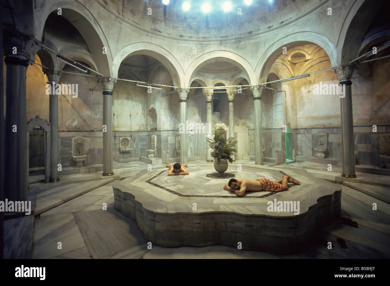 Turkish bath, Cagaloglu Hamami, Istanbul, Turkey, Europe [SPEB5B9JT]