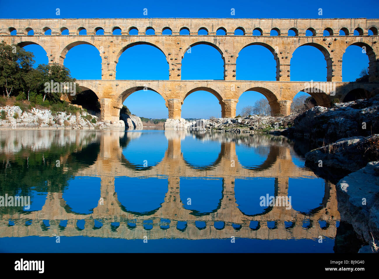 PONT DU GARD, UNESCO WORLD HERITAGE, FRANCE [SPEBJ9G40]