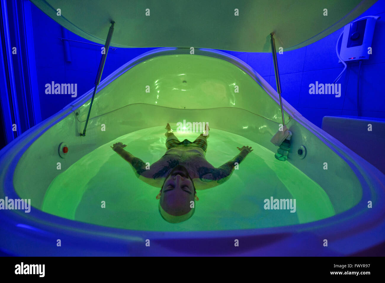 Floatation tank in Bangkok, Thailand [SPEFWYR97]