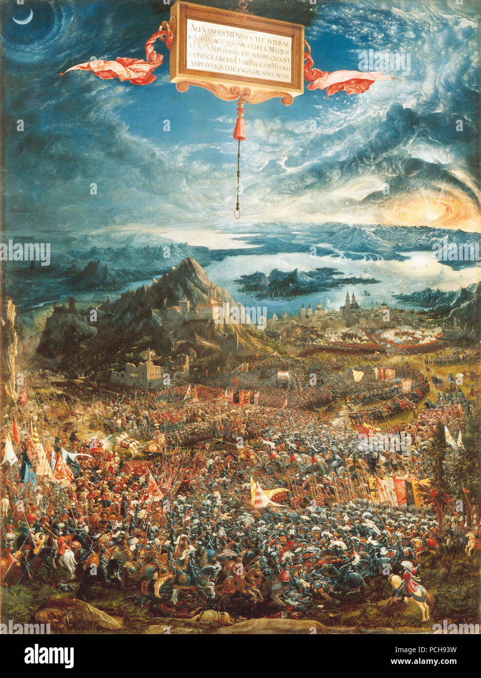 Albrecht Altdorfer, The Battle of Alexander at Issus. [SPEPCH93W]